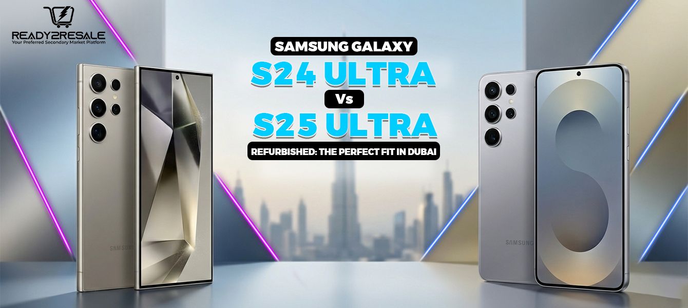 Samsung Galaxy S24 Ultra vs S25 Ultra Refurbished: The Perfect Fit in Dubai